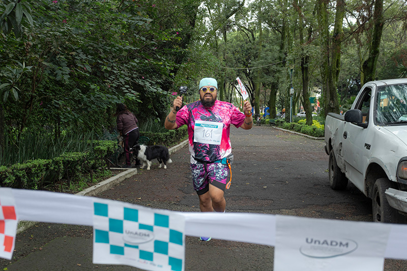 KM Por Salud Participando llegando Meta